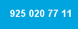 925 020 77 11 925 020 77 11